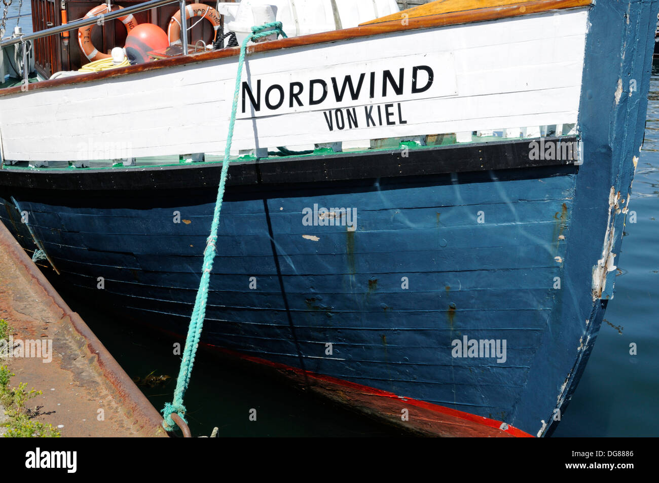 MS NORDWIND, Laboe, Schleswig-Holstein, Deutschland, Europa. | MV NORDWIND, Laboe, Schleswig-Holstein, Germany, Europe. Stock Photo