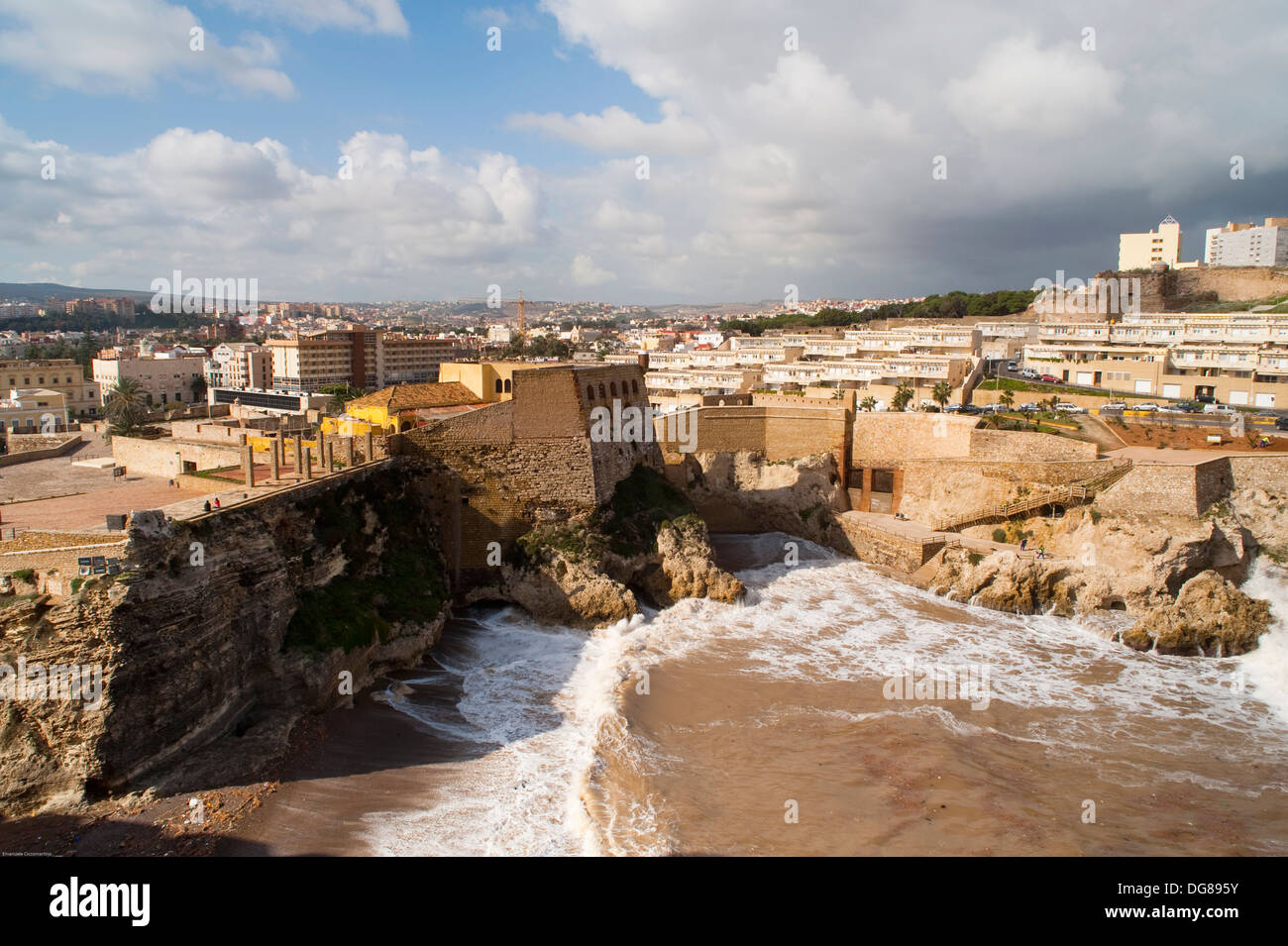 Fortifications, Melilla La Vieja, Melilla, Spain Stock Photo Alamy