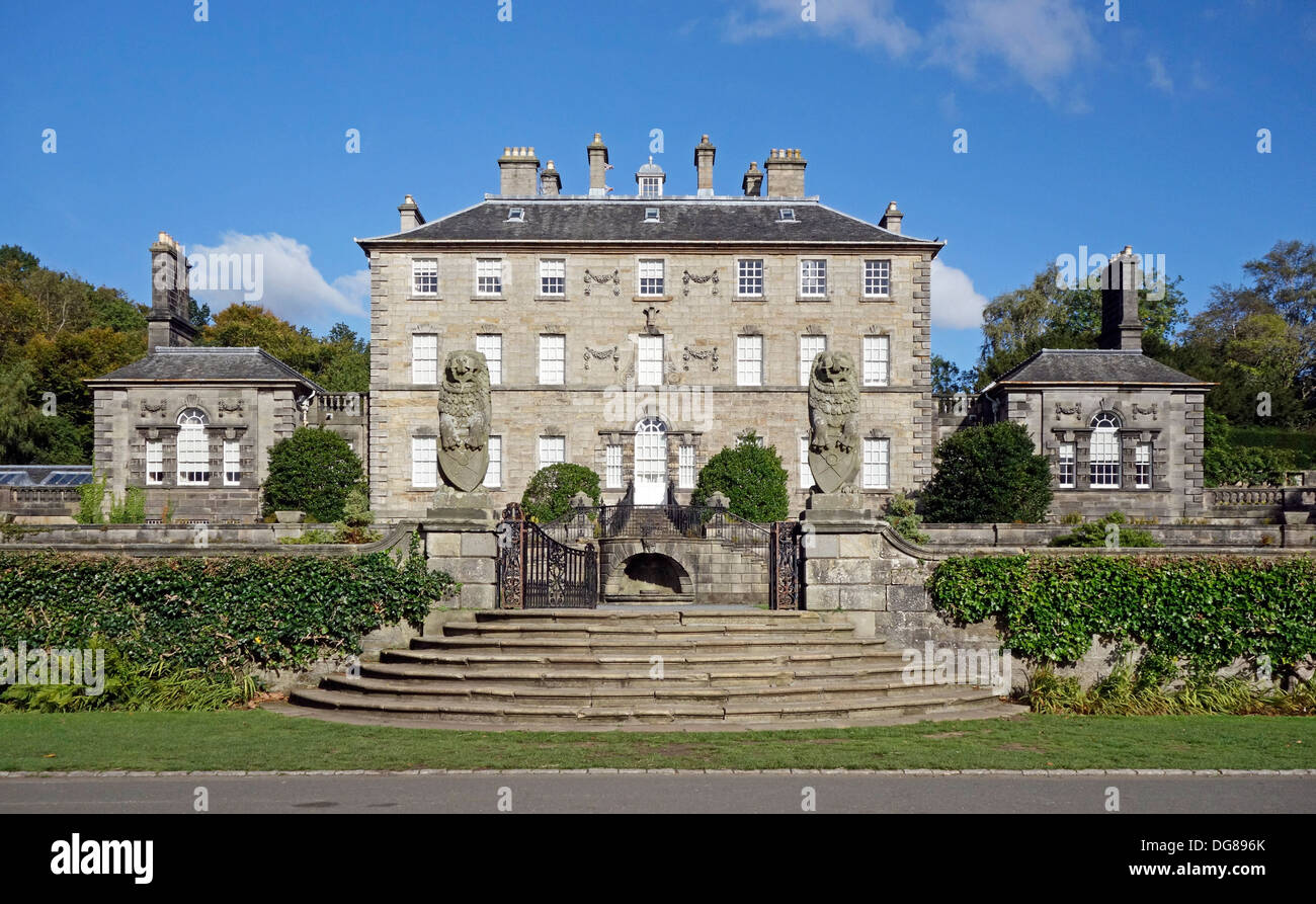 Pollok House in Pollok Country Park Glasgow Scotland seen from south