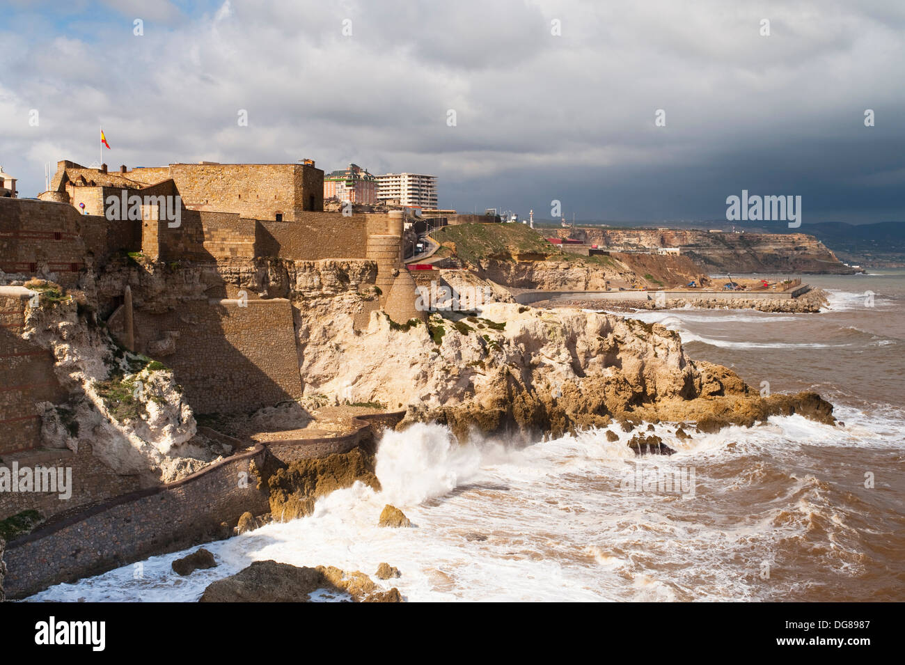Fortifications, Melilla La Vieja, Melilla, Spain Stock Photo Alamy