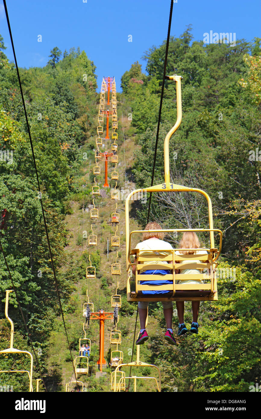 Chair lift ride hires stock photography and images Alamy