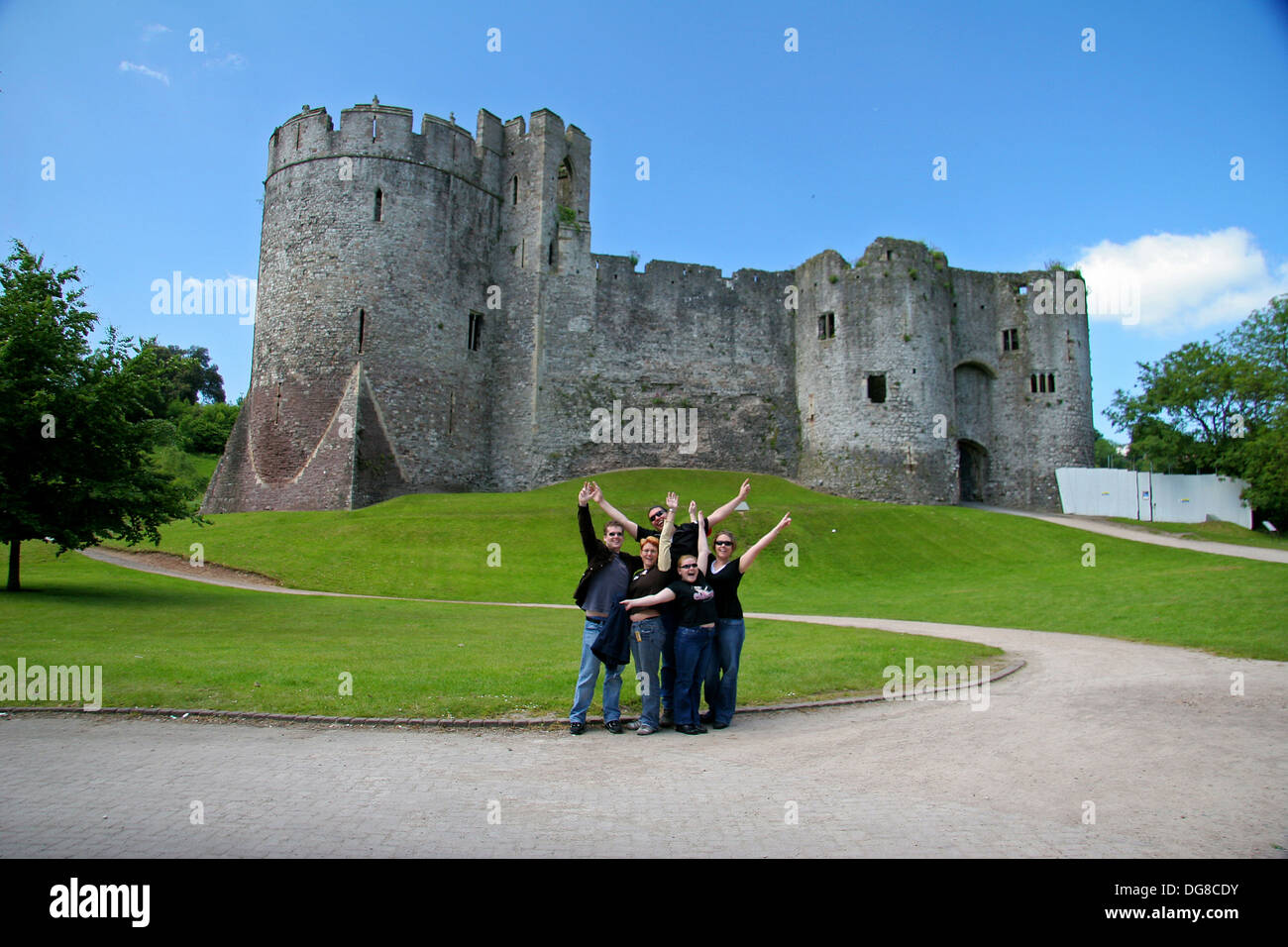 One of the first castles you come across as you enter Welsh territory