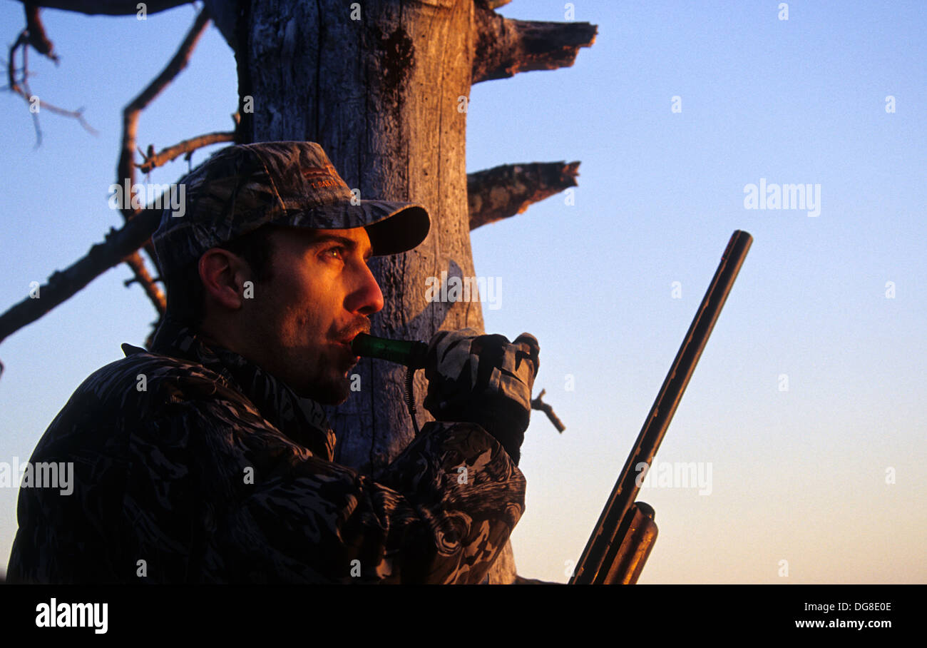 Duck call in woods hunting hires stock photography and images Alamy