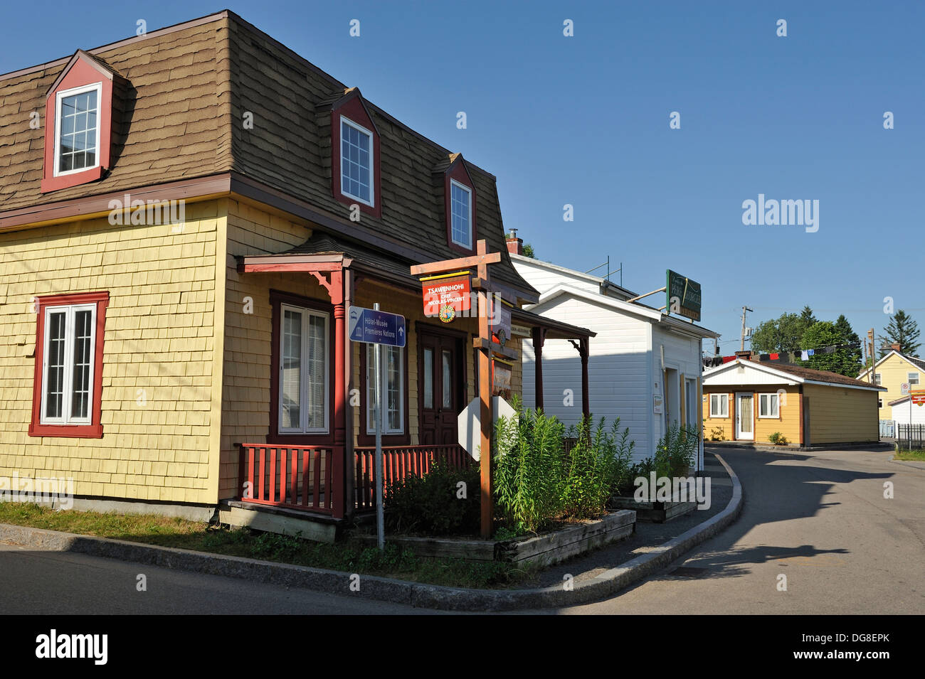 Wendake indian reserve quebec hires stock photography and images Alamy
