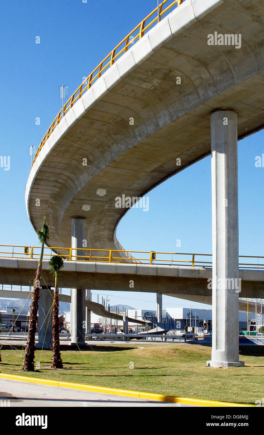 Modern bridge in Torreon, Coahuila, Mexico Stock Photo Alamy