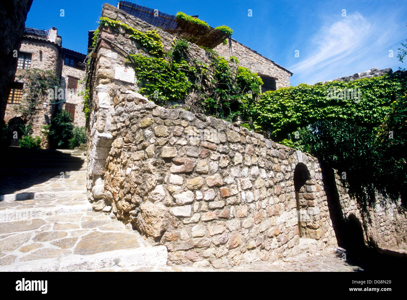 The picturesque medieval village of Les Arcs sur Argens, Var, Provence, ProvenceAlpesCôte d