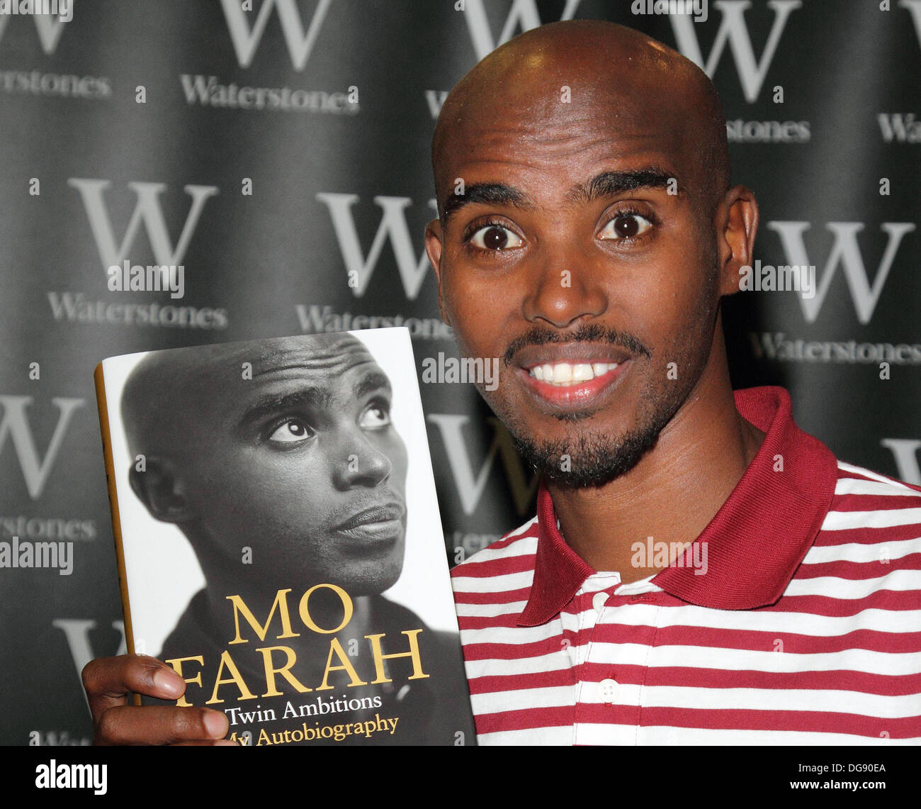 Olympic gold medallist mo farah hi-res stock photography and images - Alamy