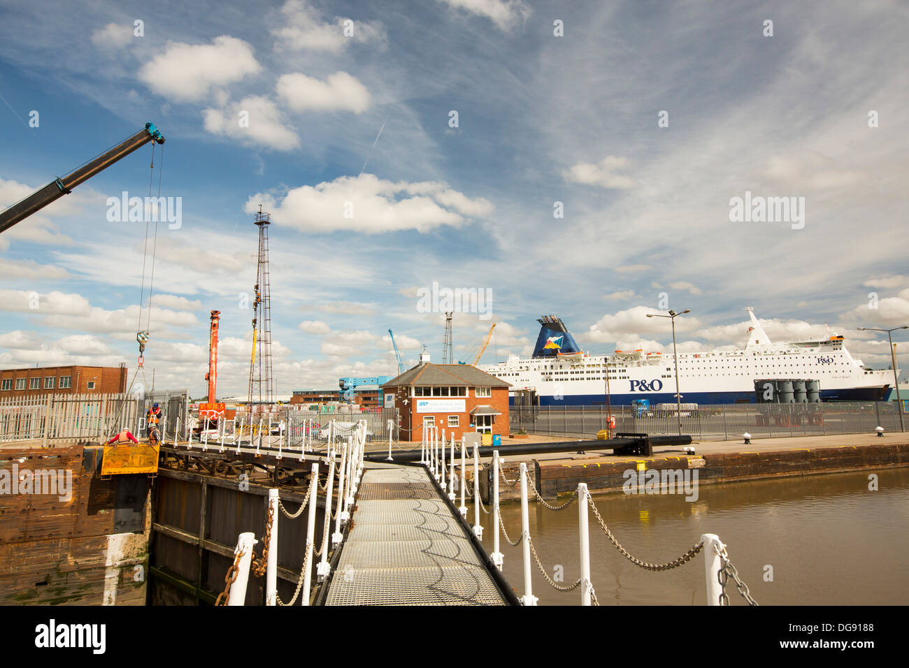 The Ferry Terminal in Hull, Yorkshire, UK Stock Photo - Alamy