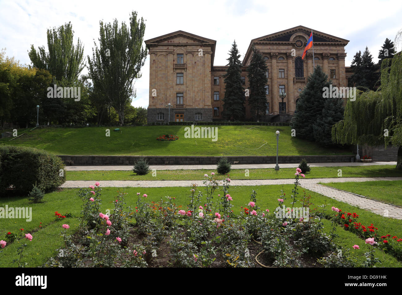 Armenia, Yerevan, parliament Stock Photo