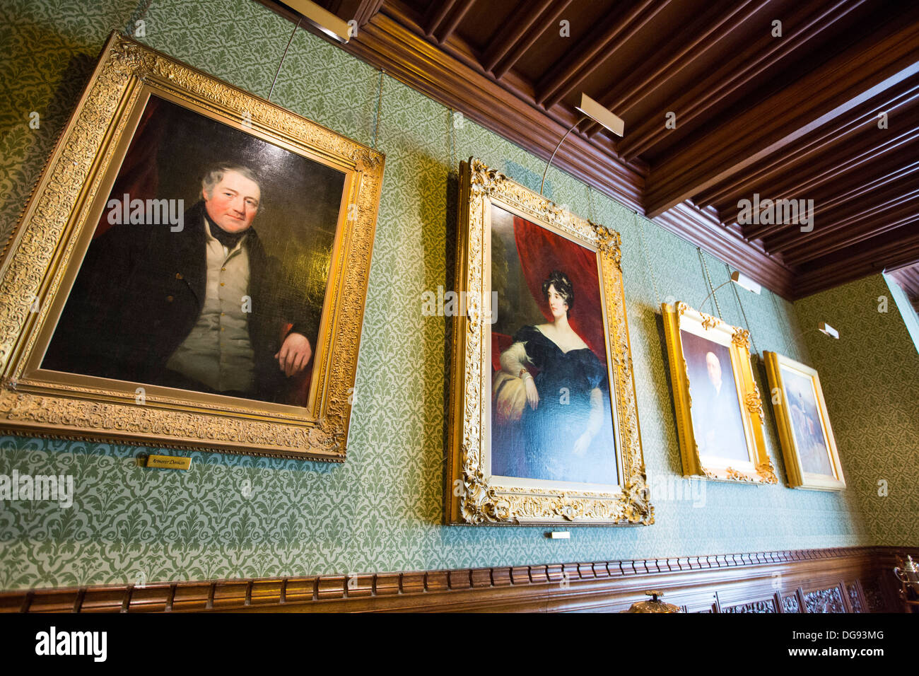Cragside, Rothbury, Northumberland, the home of Lord Armstrong Stock