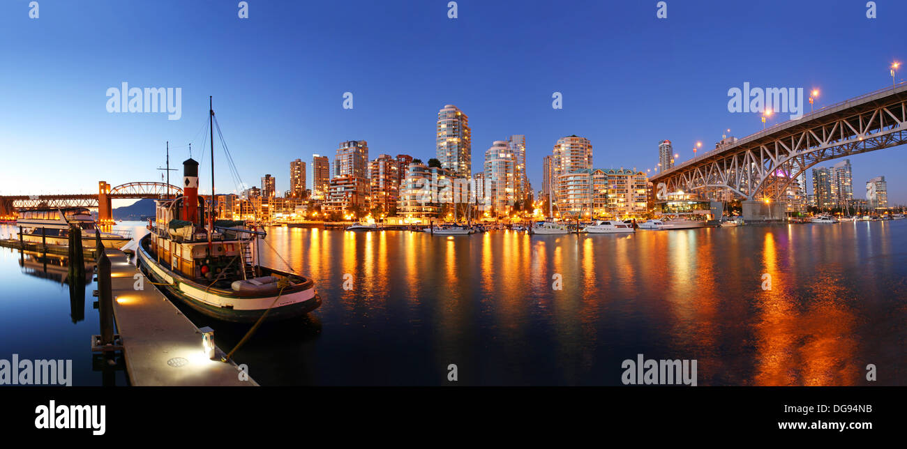 Vancouver in British Columbia, Canada Stock Photo