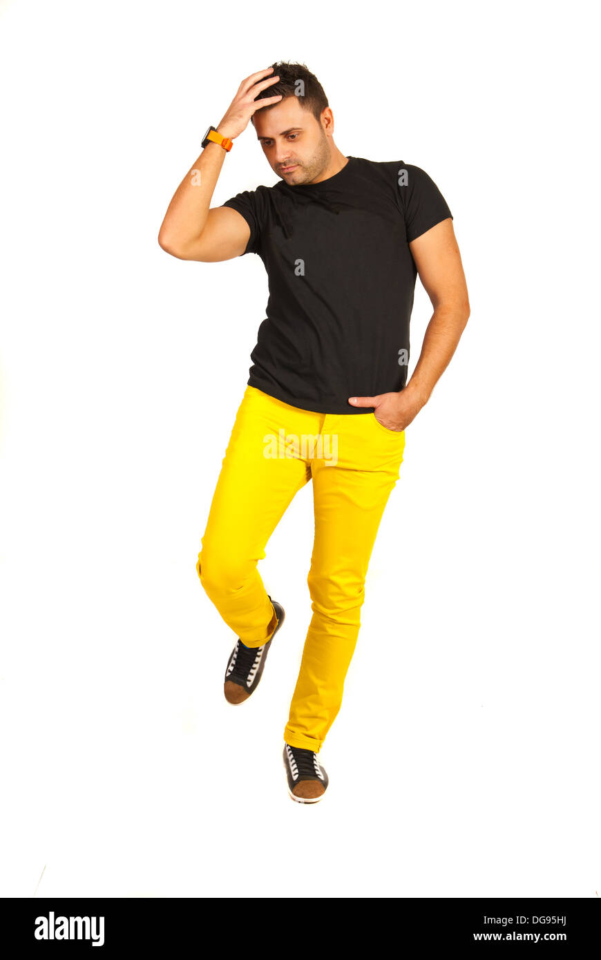 Yellow Shirt Matching Pant Ideas | Yellow Shirts Combination Pants -  TiptopGents | Black outfit men, Shirt outfit men, Contrast shirts