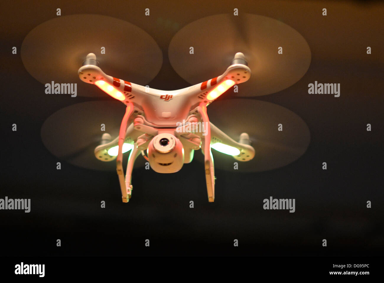 Phantom drone during ColinÂ´s Guinn presentation at the Drones and