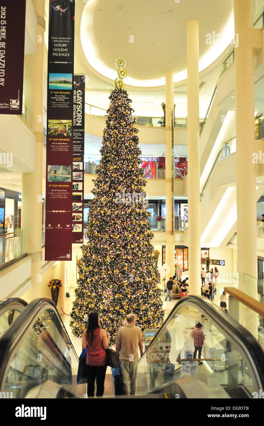 Christmas celebrations in Bangkok, Thailand Stock Photo Alamy