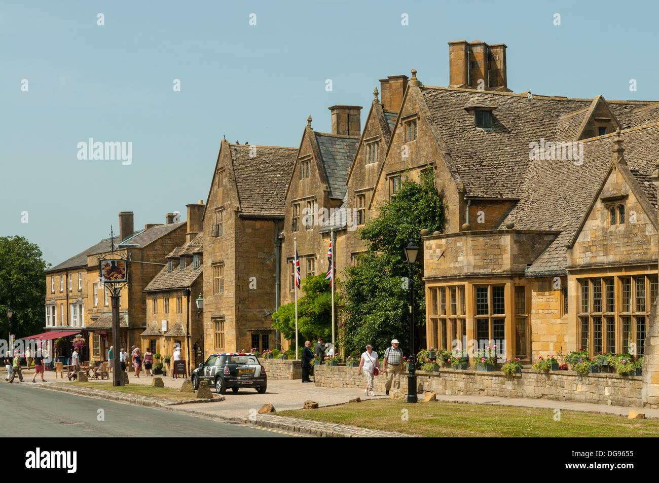 The Lygon Arms, Broadway, Gloucestershire, England Stock Photo