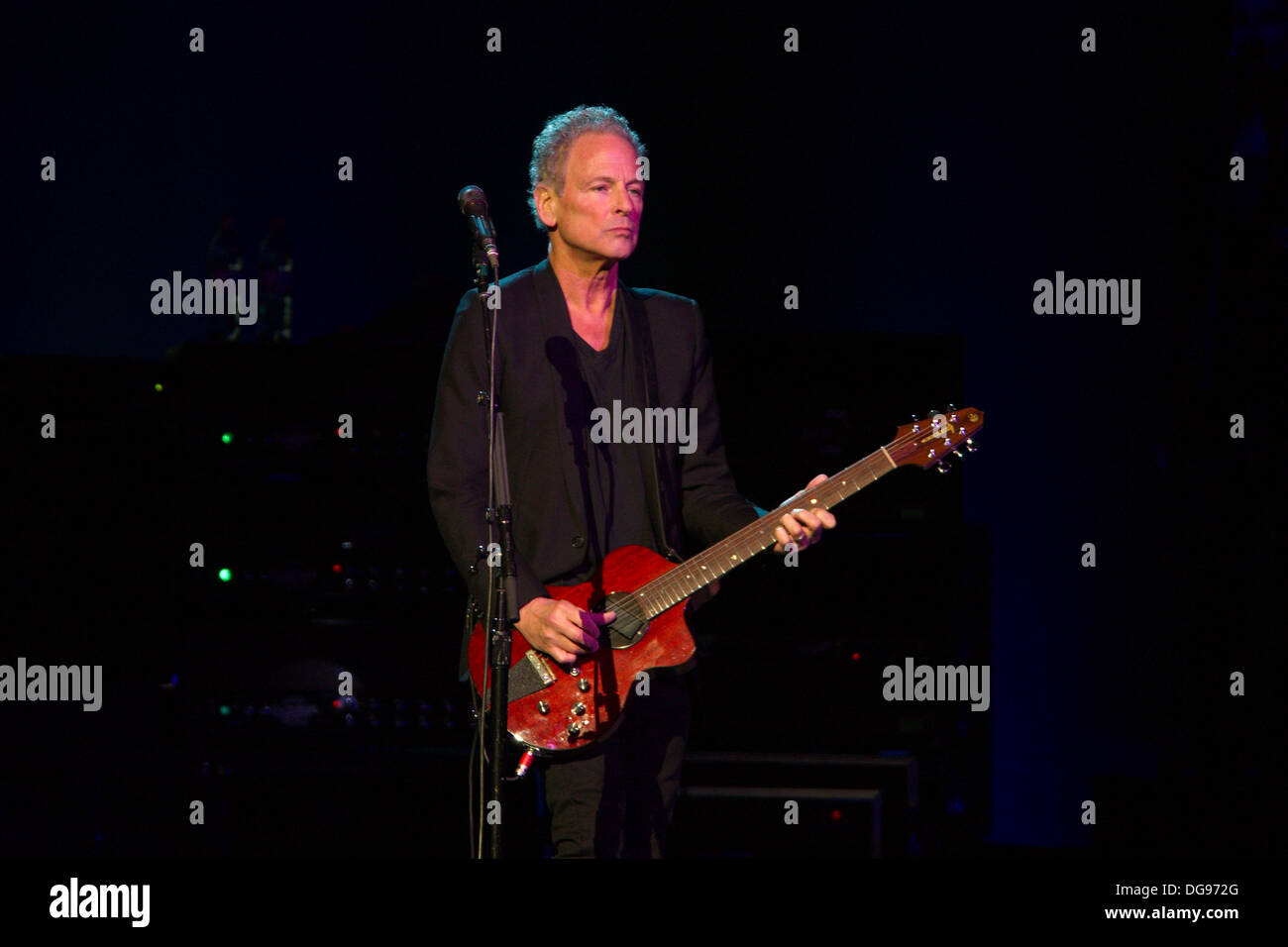 BritishAmerican rock band "Fleetwood Mac" live concert at the O2 World