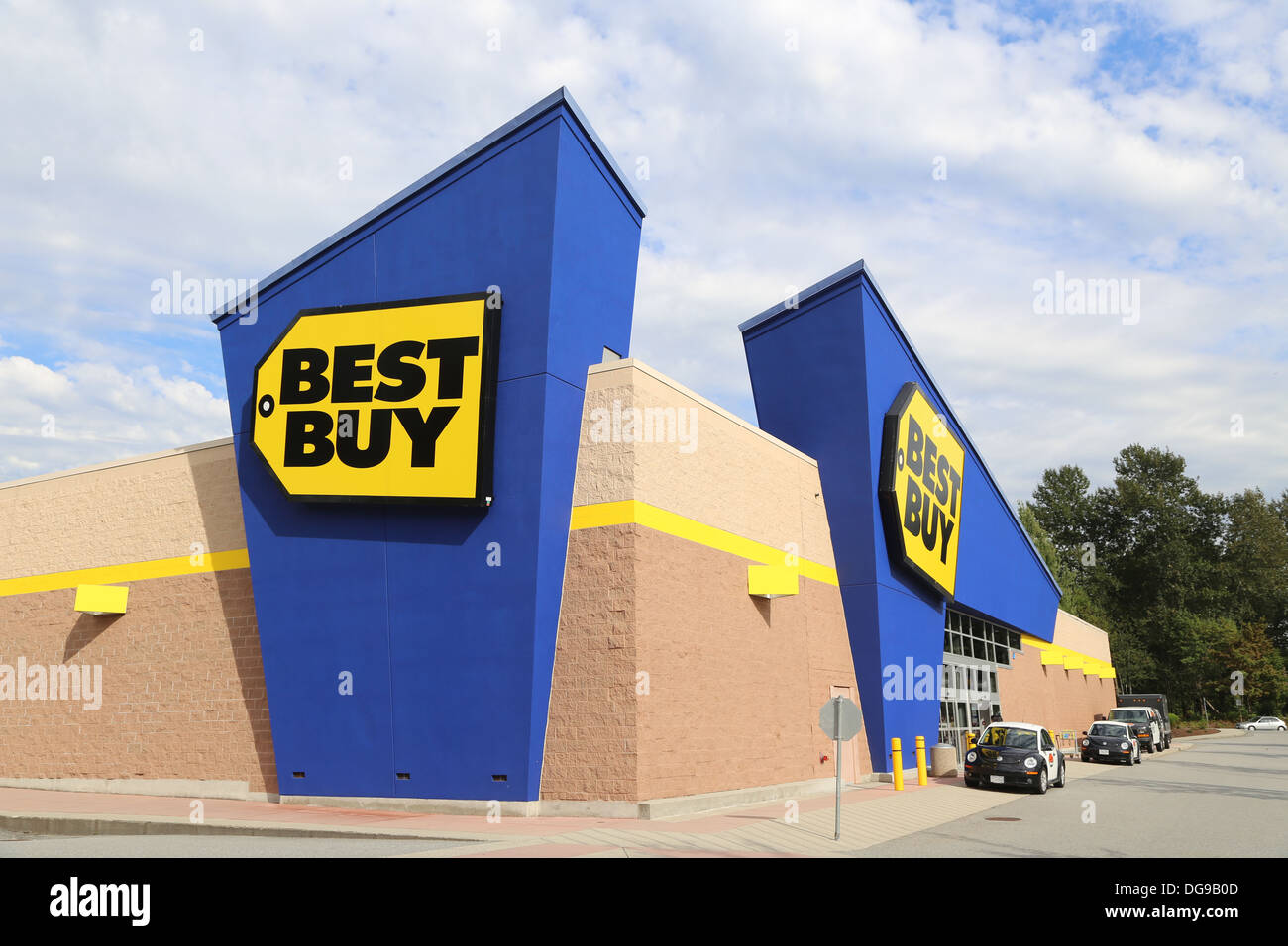 Best Buy electronics store in Coquitlam BC Canada Stock Photo
