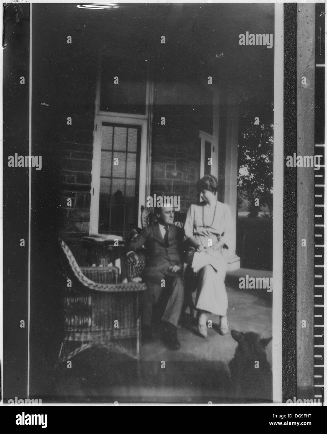 Franklin D. Roosevelt, Eleanor Roosevelt in Hyde Park, New York 196710