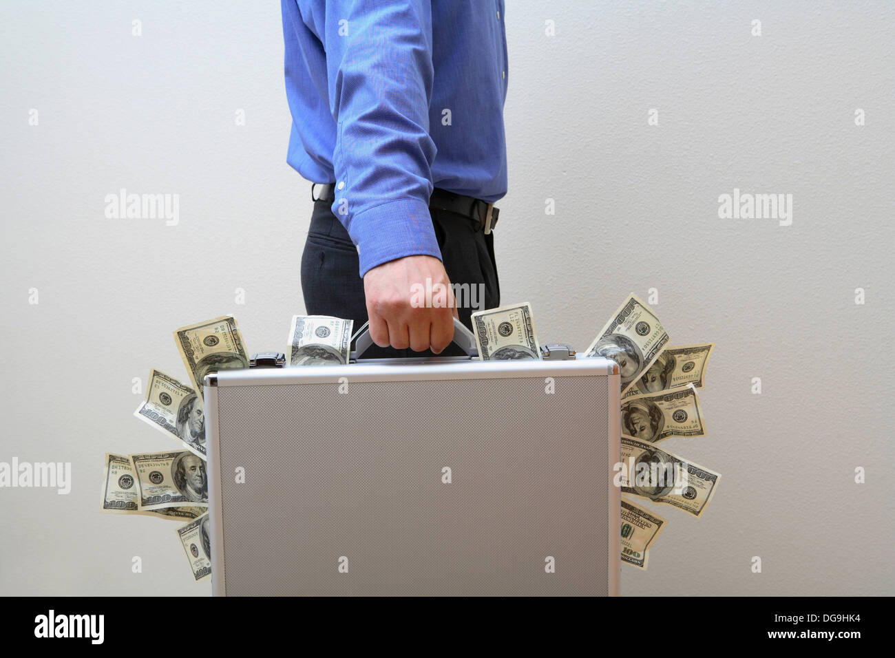 Hand money bill icon over hires stock photography and images Alamy