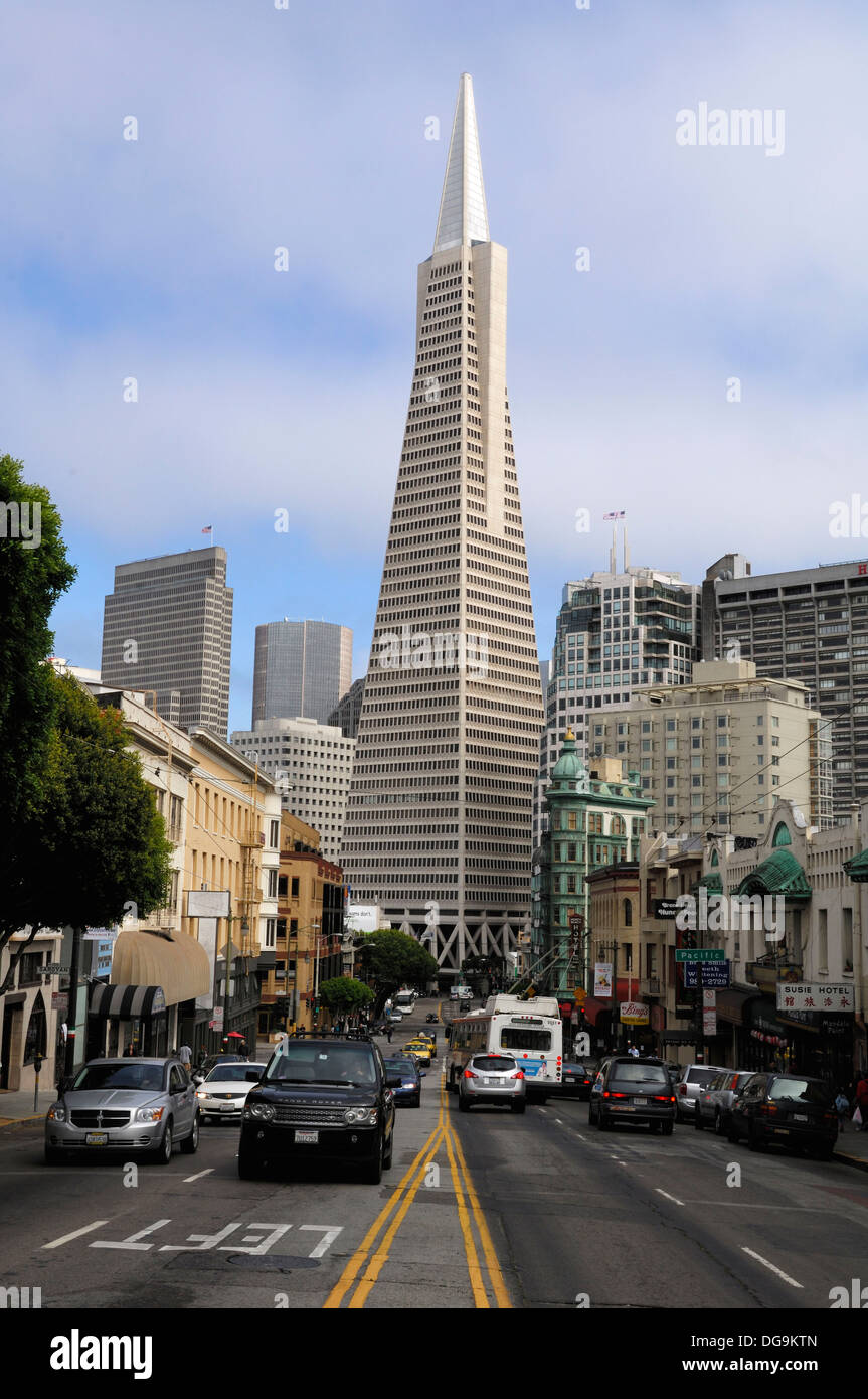 Transamerica Pyramid Building Stock Photo - Alamy