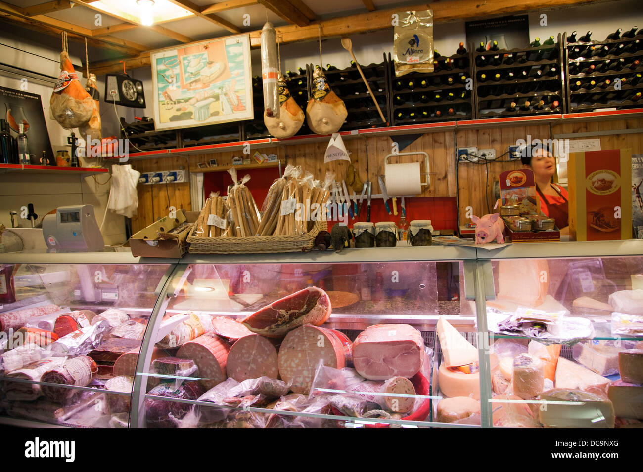 Italian deli counter hires stock photography and images Alamy