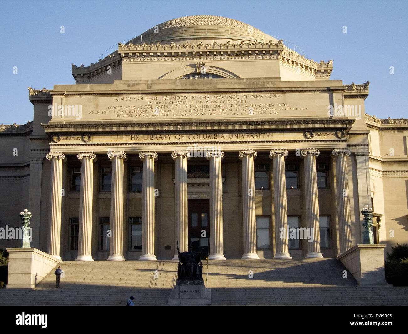 Columbia University building, designed by Stanford White. New York City