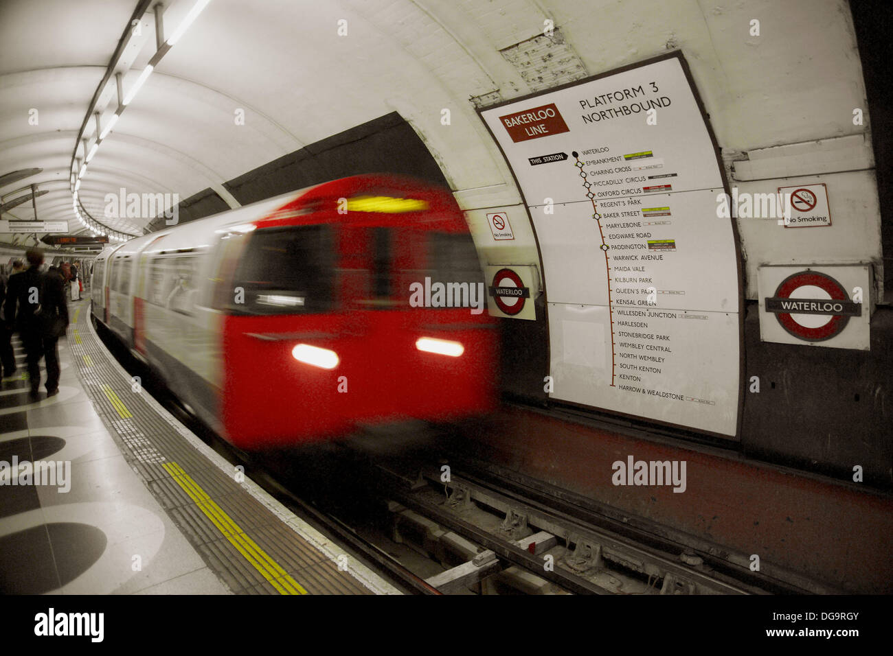 The Underground. London. England. UK Stock Photo - Alamy