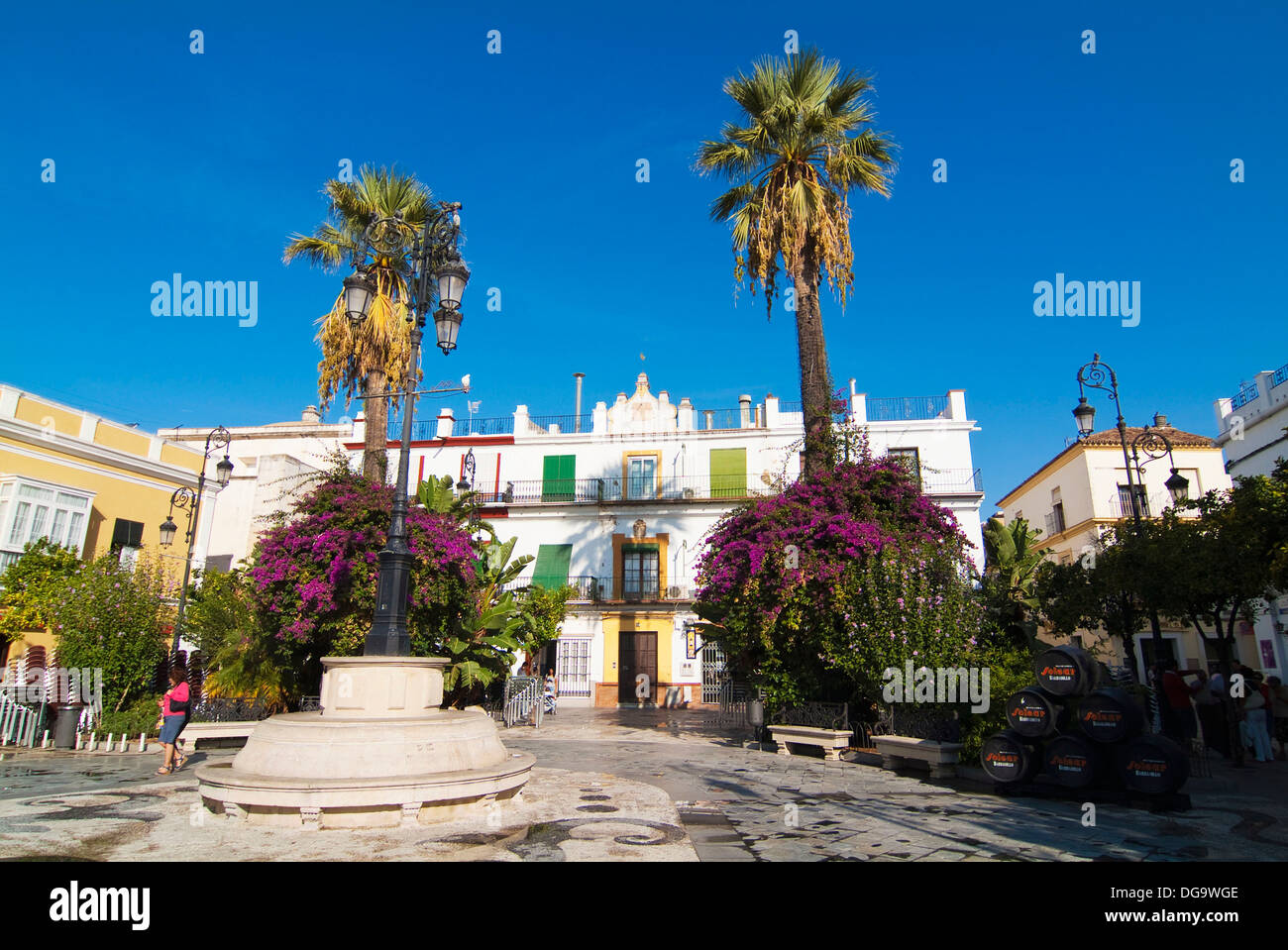 Plaza del Cabildo. Sanlucar de Barrameda. Cadiz. Andalucia. Spain Stock  Photo - Alamy
