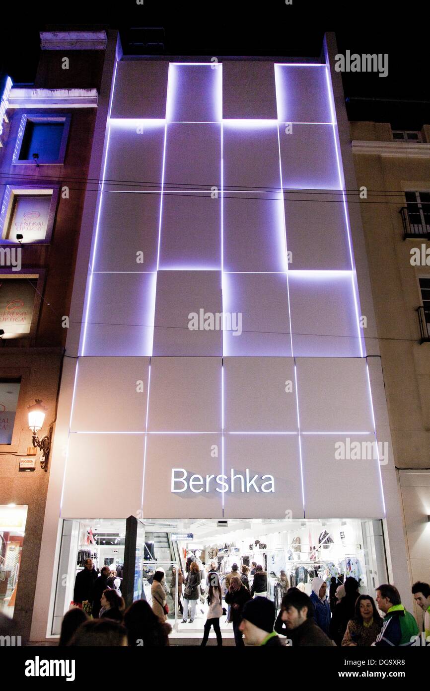 Bershka shop in Street, Spain Stock Photo - Alamy