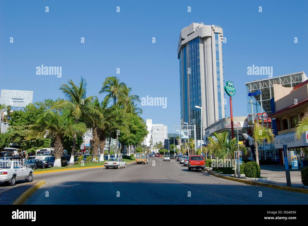Costera Miguel Aleman Acapulco Guerrero Mexico Stock Photo Alamy