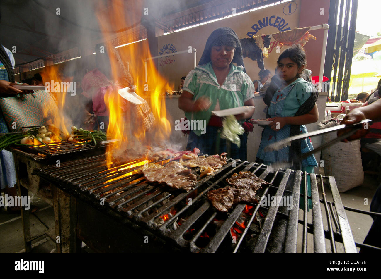 Meat Market, Tlacolula.Oaxaca.México Stock Photo: 61686679 - Alamy