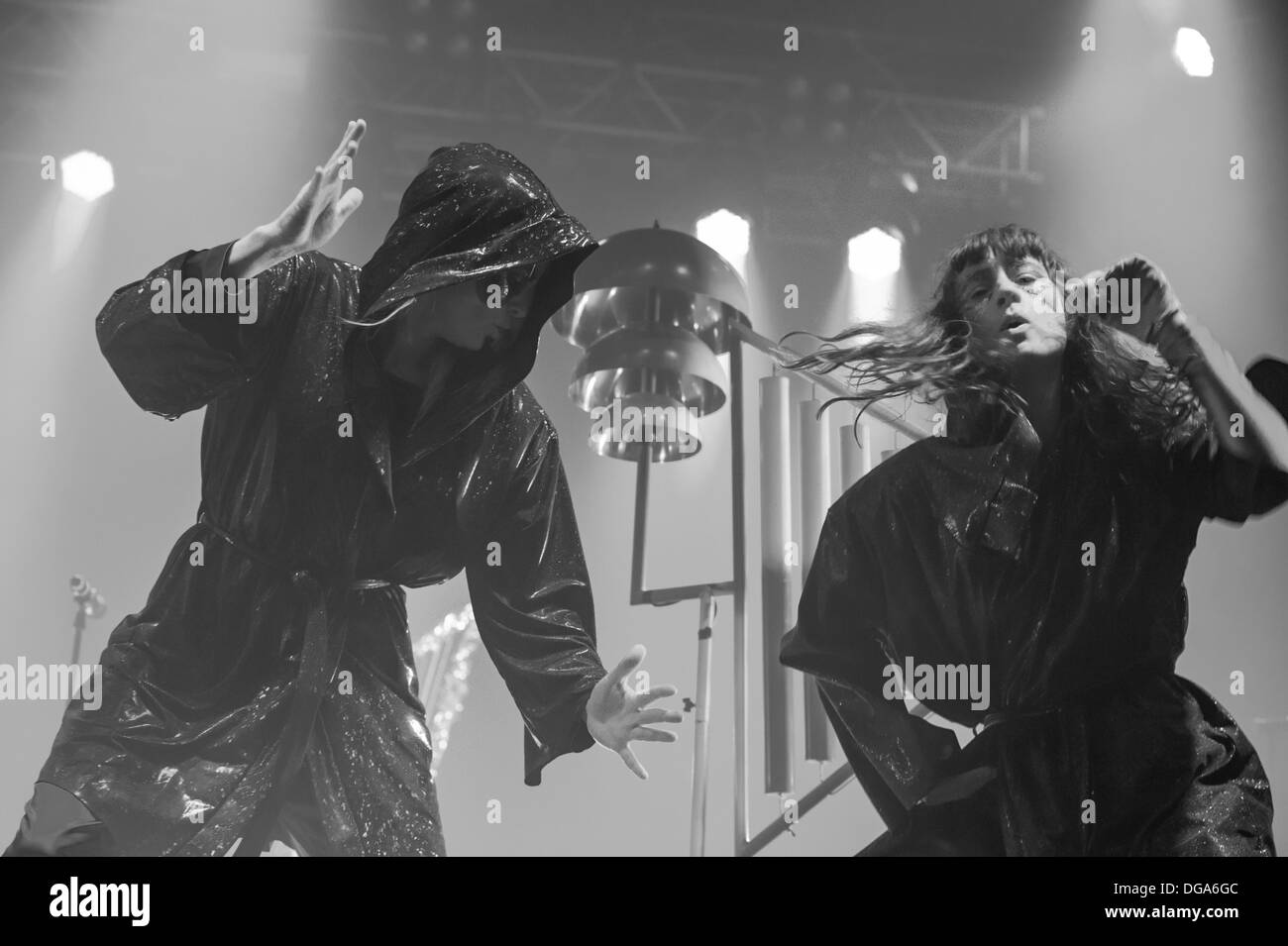 Karin Dreijer Andersson of Swedish electronic music group The Knife