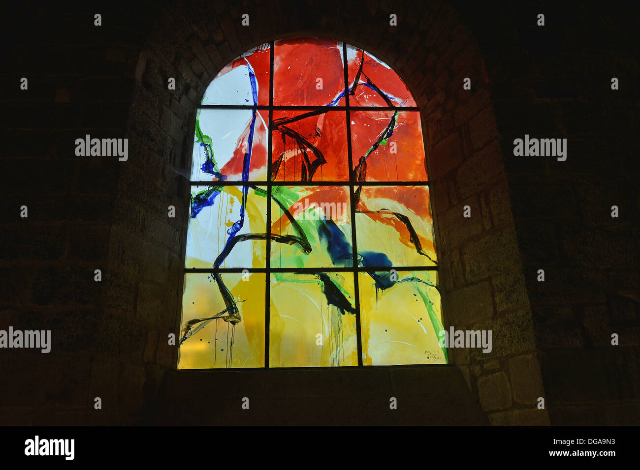 contemporary stained glass ( made by Father Kim En Joong 2007/2008