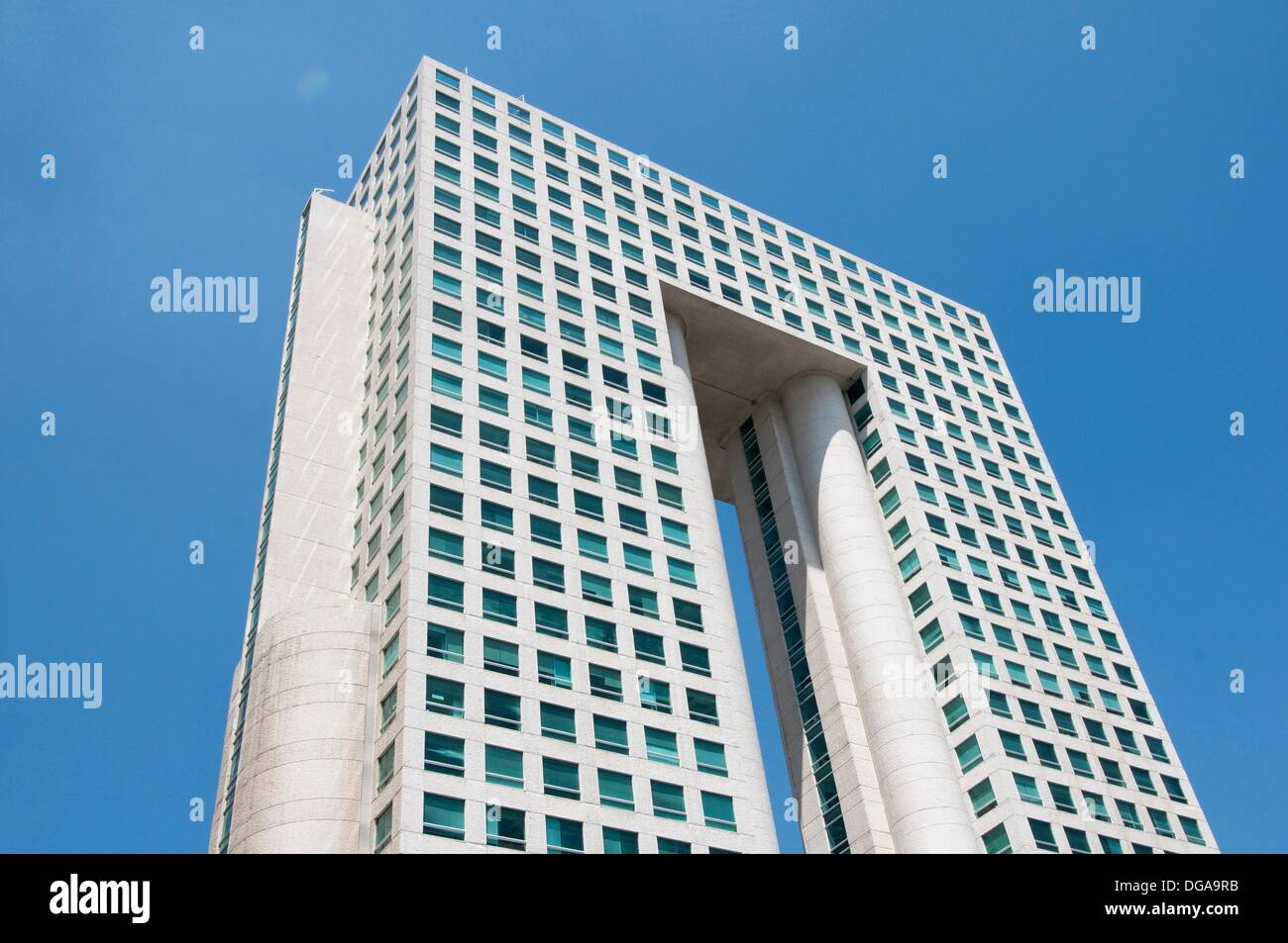 El Pantalon building, Bosques de las Lomas, Mexico City, Mexico Stock Photo Alamy