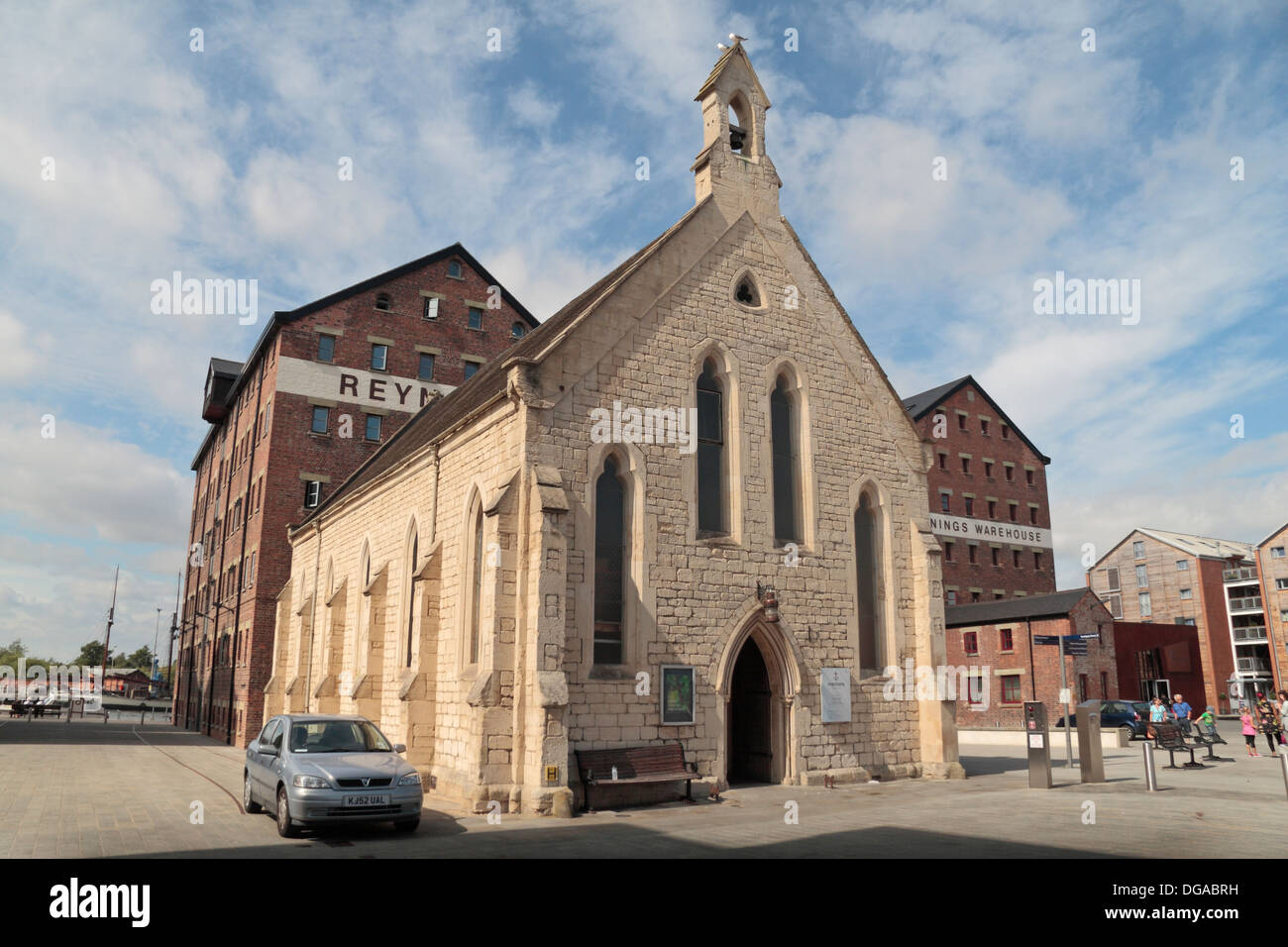 The Mariners Church, Gloucester docks, Gloucestershire, UK Stock Photo