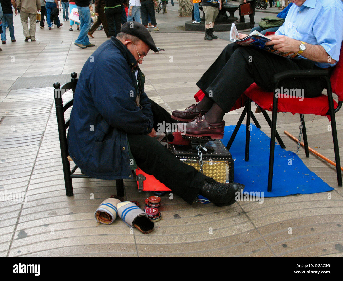 Bootblack barcelona hires stock photography and images Alamy
