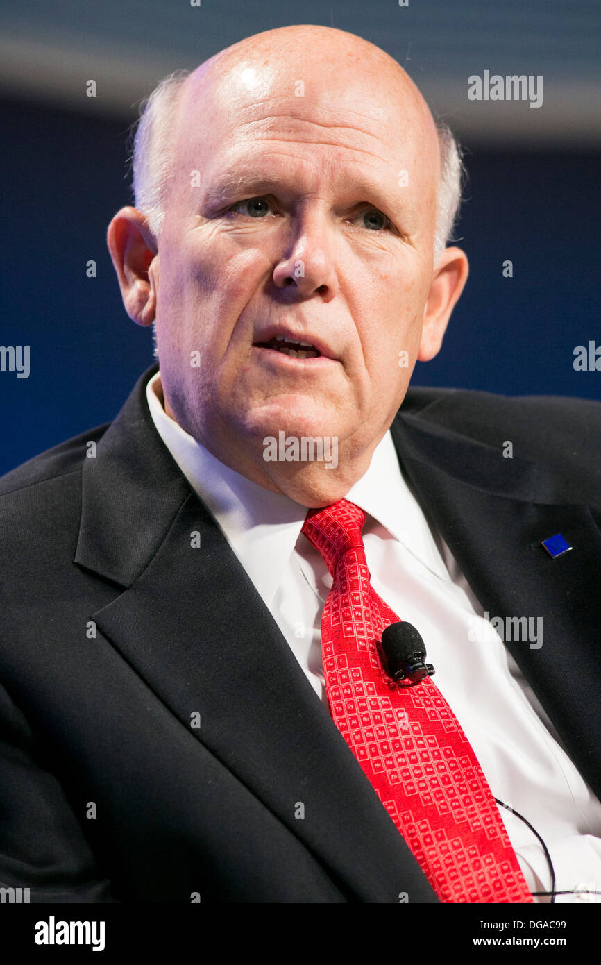 Daniel Akerson Chairman and Chief Executive Officer of General Motors (GM).  Stock Photo