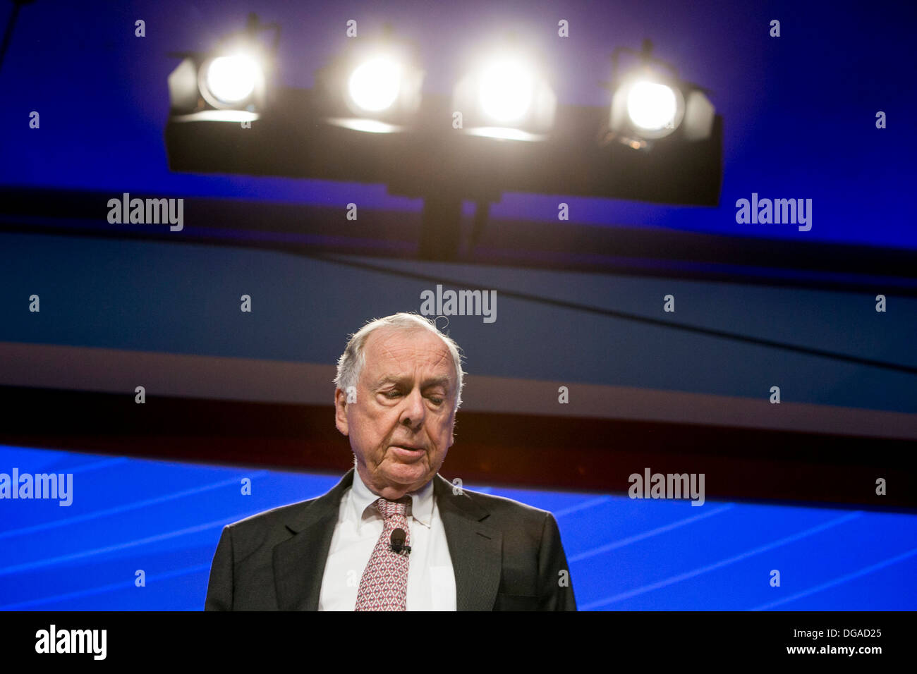 T. Boone Pickens, Chairman of BP Capital Management. Stock Photo
