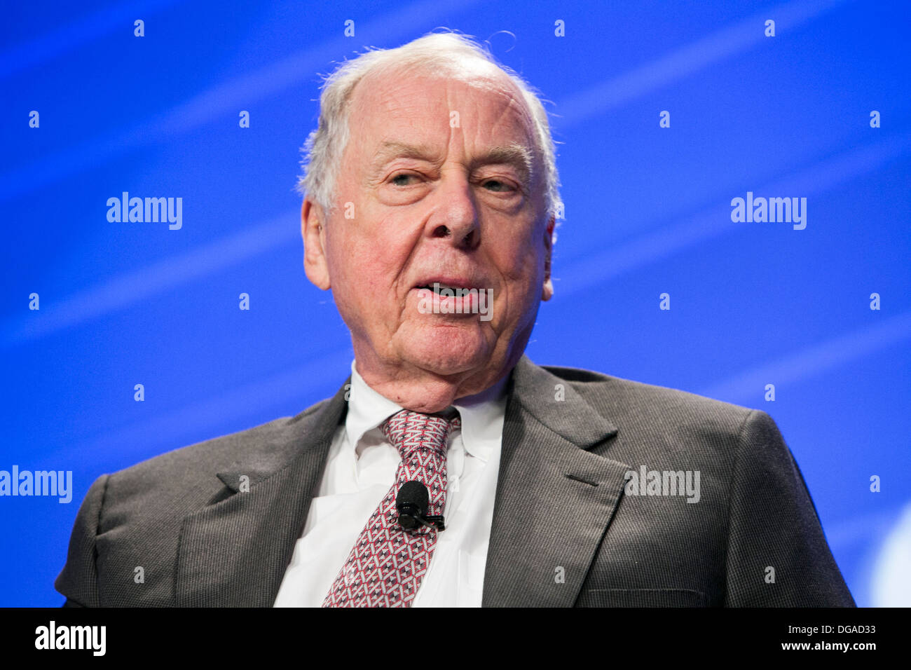 T. Boone Pickens, Chairman of BP Capital Management. Stock Photo