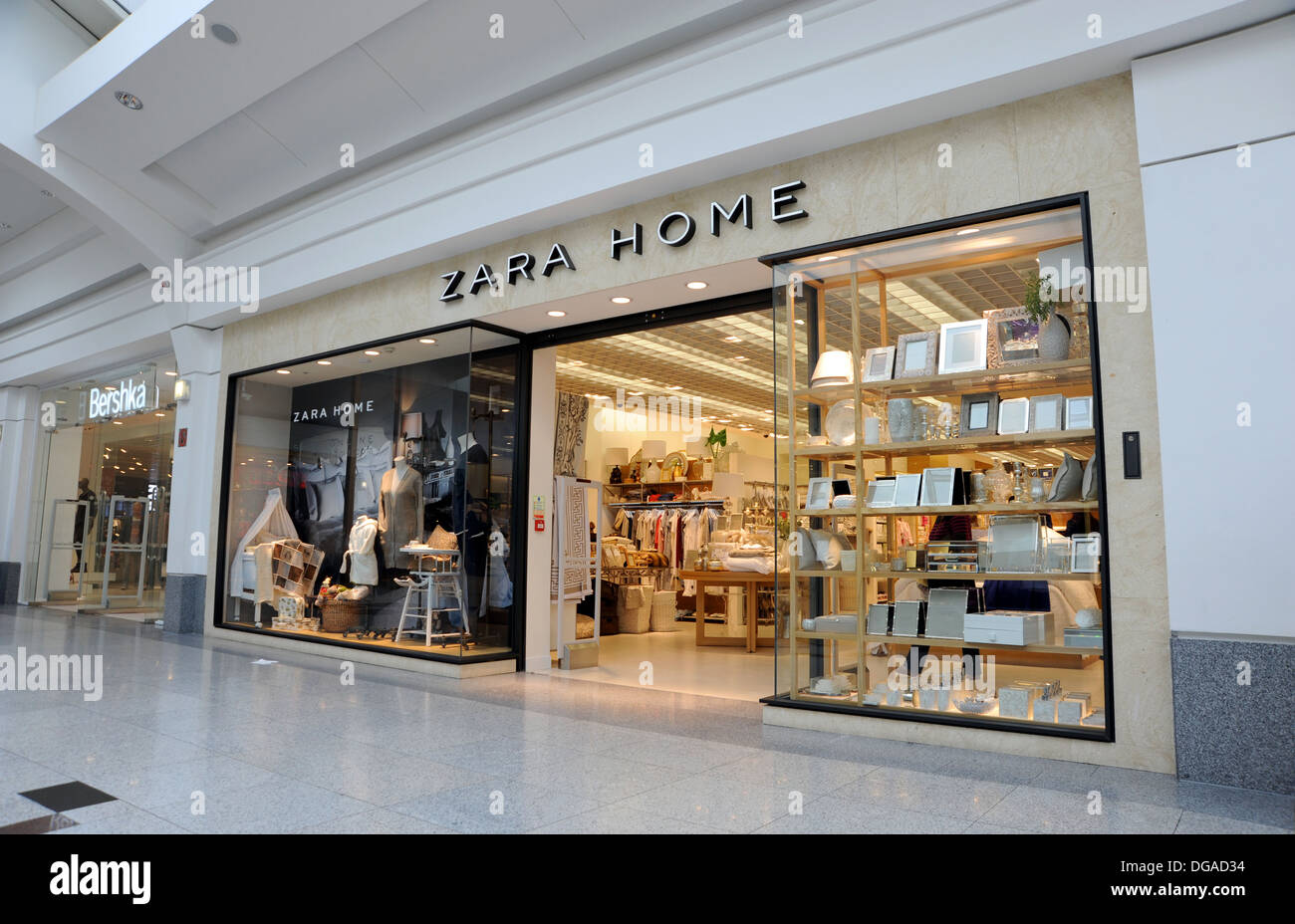 Zara Home store Brighton UK Stock Photo 