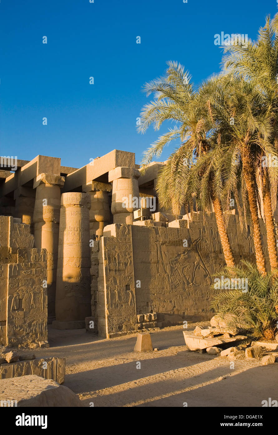 Karnak Temple. Luxor. Egypt Stock Photo Alamy