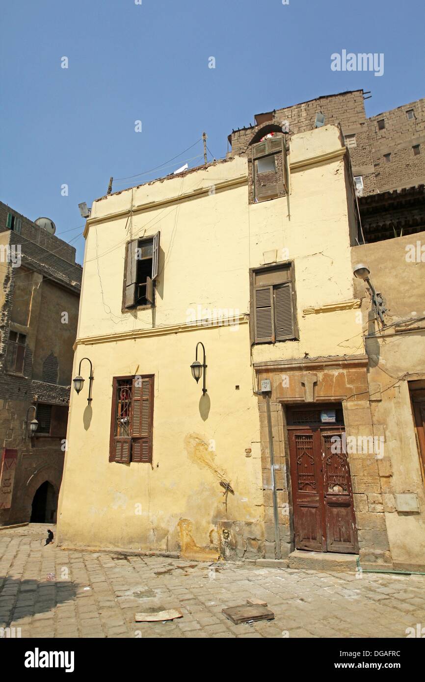 Cairo old House, Islamic quarter, Cairo, Egypt Stock Photo Alamy