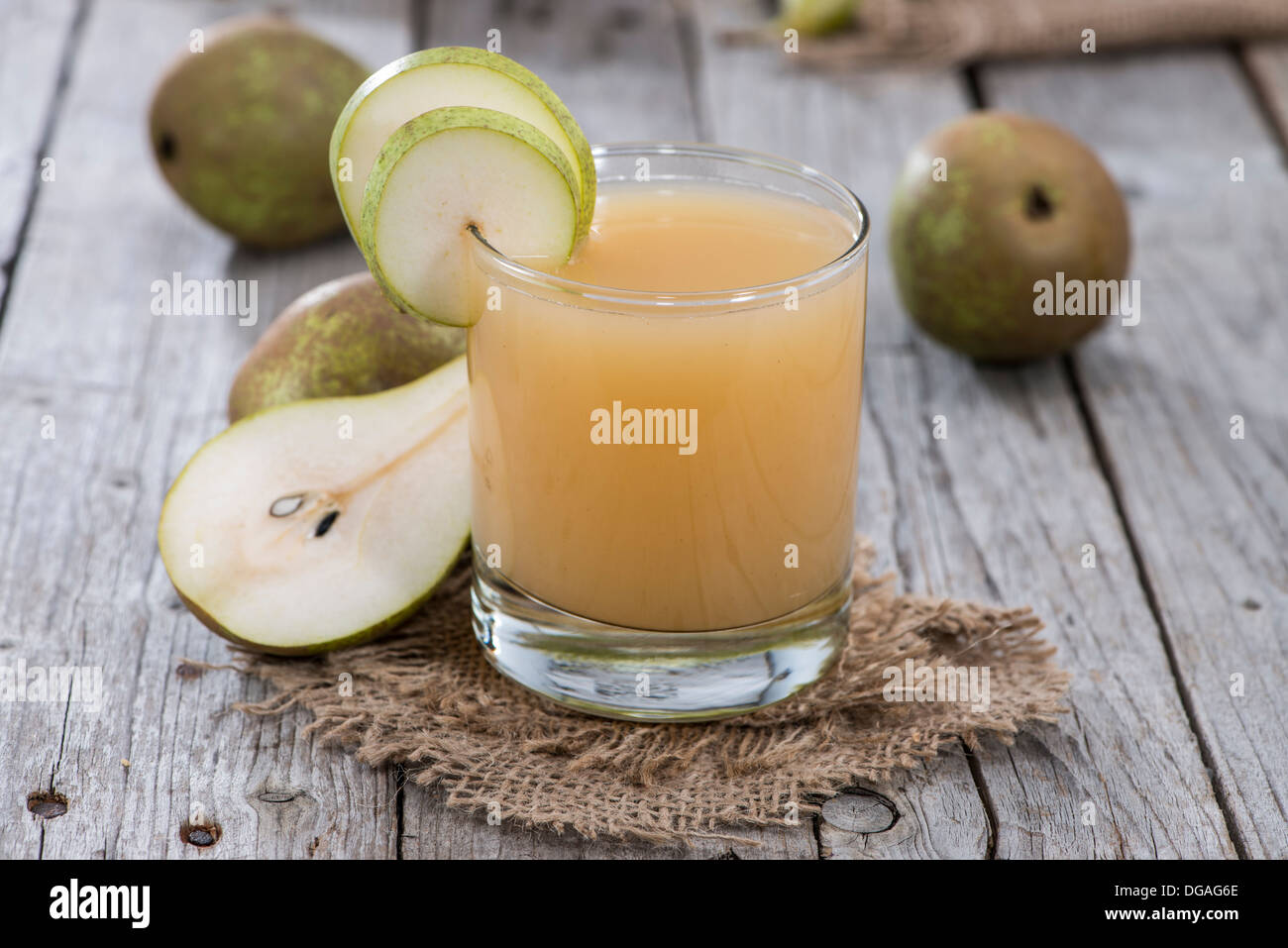 Fruit juice pear hi-res stock photography and images - Alamy