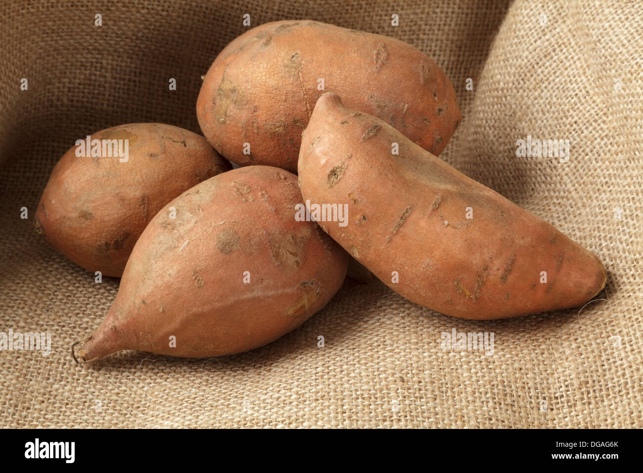 Sweet Potatoes Stock Photo