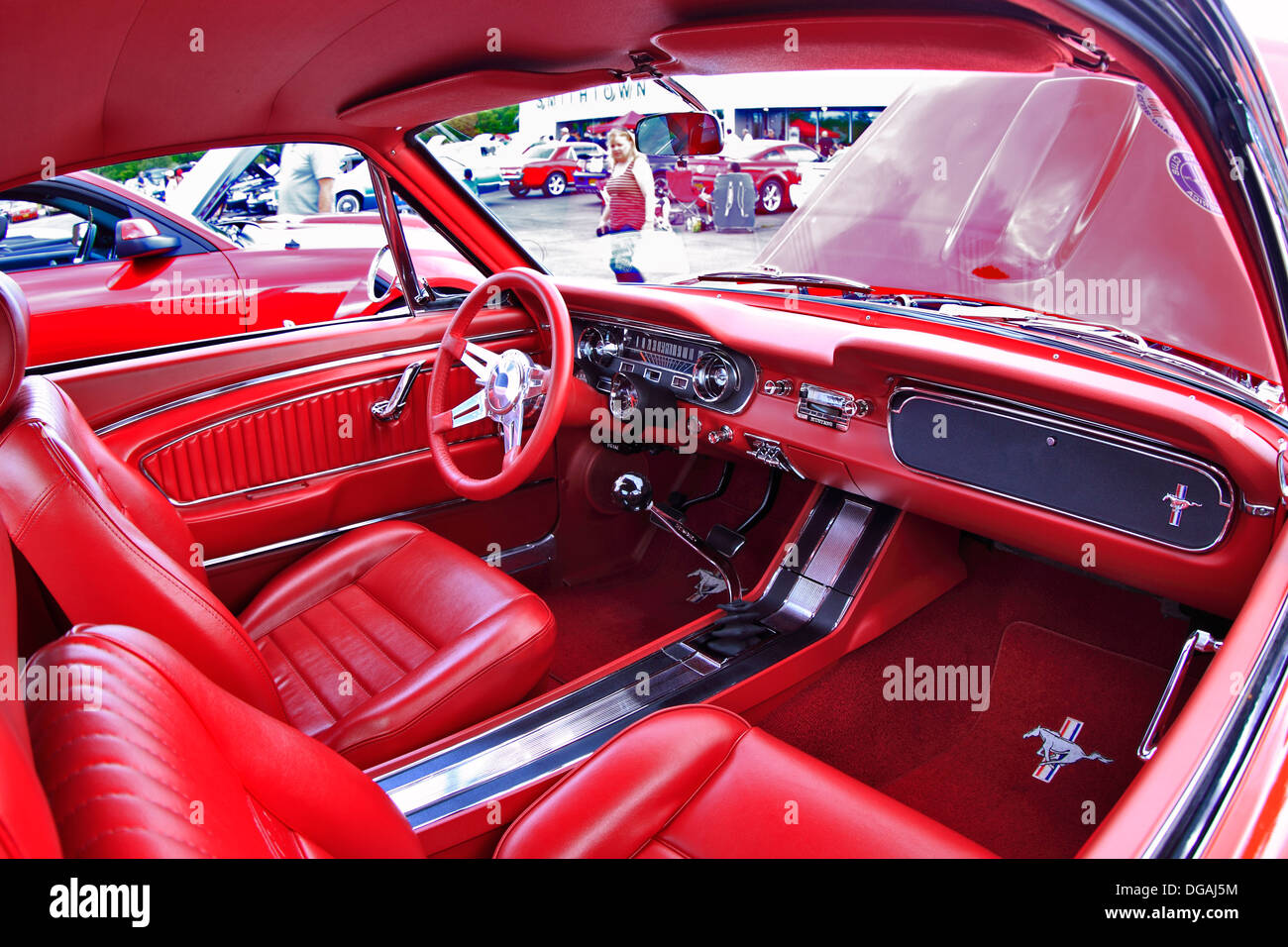 Classic Ford car show Long Island New York Stock Photo