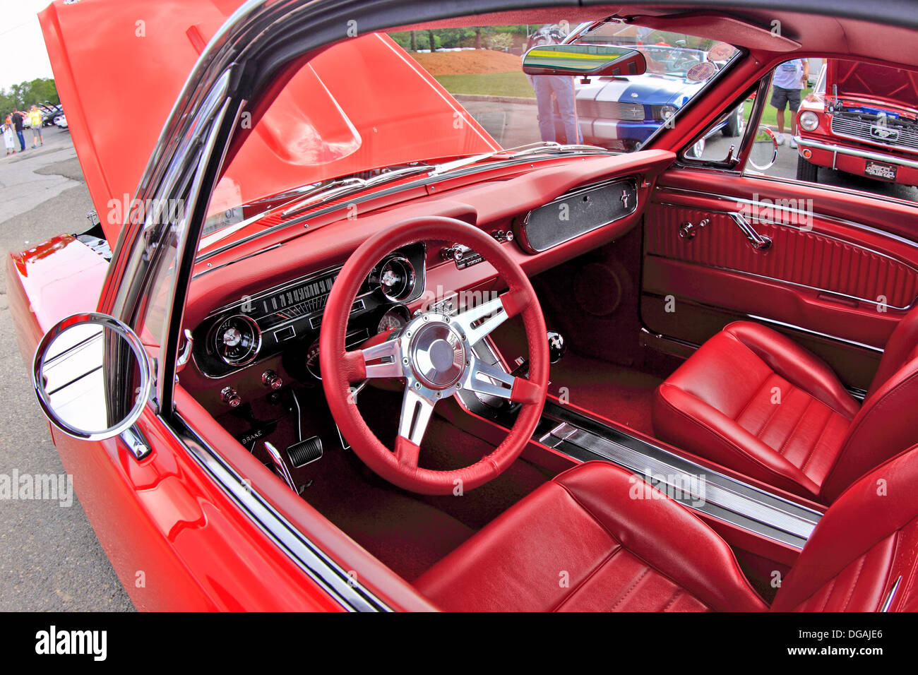 Classic Ford car show Long Island New York Stock Photo