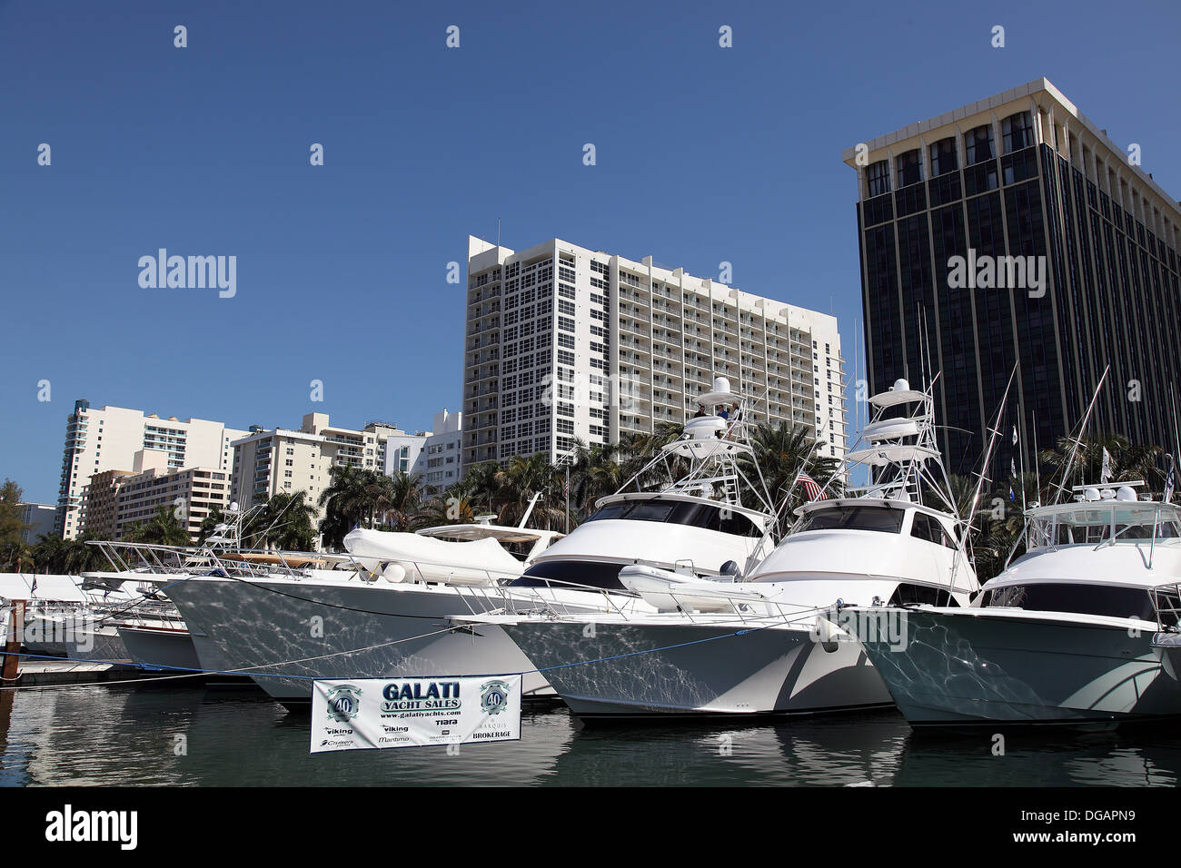 Boat Show 2011, Miami Beach, Florida, USA Stock Photo Alamy