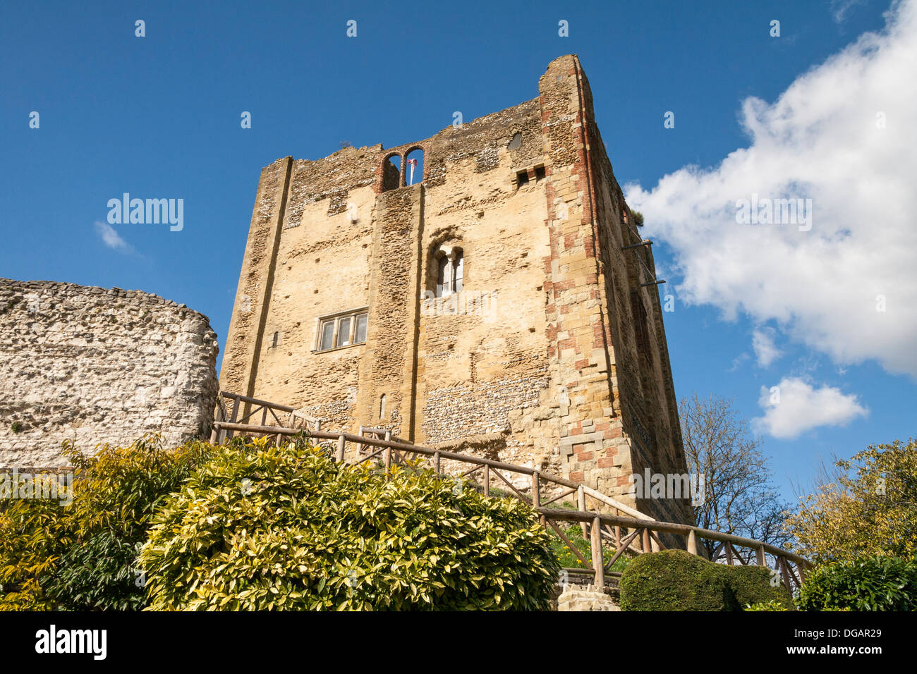 Guildford Castle, Guildford, Surrey, England Stock Photo