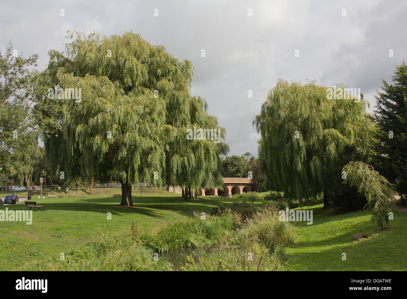 Telford Bridge over the River Colne in London Colney Stock Photo Alamy