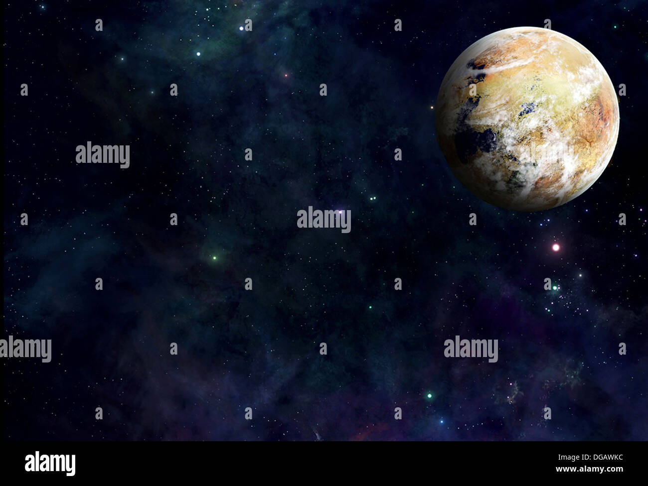 Introduction Space Landscape Earth. Space landscape Stock Photo - Alamy